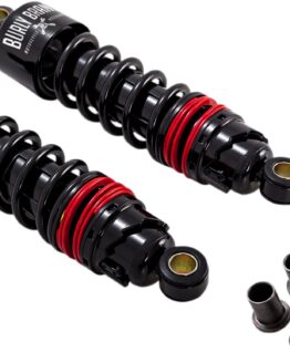 Burly Brand Slammer Plus Shocks Black 11.5" Fits FLH 1997-2022