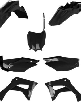 Acerbis Full Plastic Kit - Black Fits 2019+ Honda CRF110F