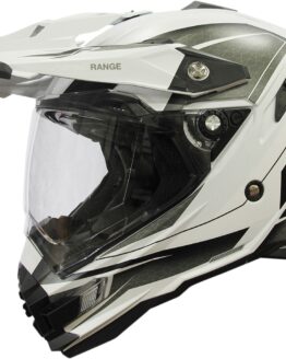FX-41DS Range Full Face Dual-Sport Helmet Matte White X-Large