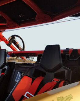 Clear Rear Windshield w/Sliding Vent