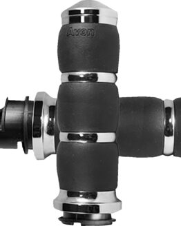 Avon Velvet Air Chrome Grips TBW 3-Ring For Harley Touring 2024