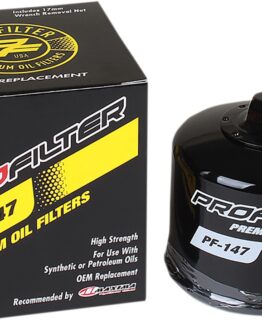 Pro Filter Spin-On Oil Filter PF-147 Black