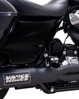 Vance & Hines HO 2-1 Black Exhaust System Fits HD Touring 17-22