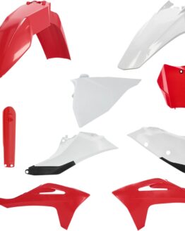 Acerbis Full Plastic Kit Red/White Fits Gas Gas