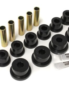Energy Suspension Leaf Spring Bushing Set Black 1.2102G