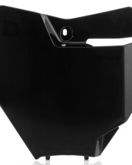 Acerbis Front Number Plate Black Fits 2016-2018 KTM Big Bikes