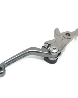 Zeta Pivot CP CNC Brake Lever Shorty Gray Fits CRF250L CBR250 Grom KLX Ninja 250