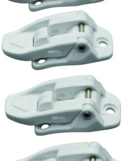 Answer AR1 Boot Buckle Kit White Replacement Buckles for AR1 Boots