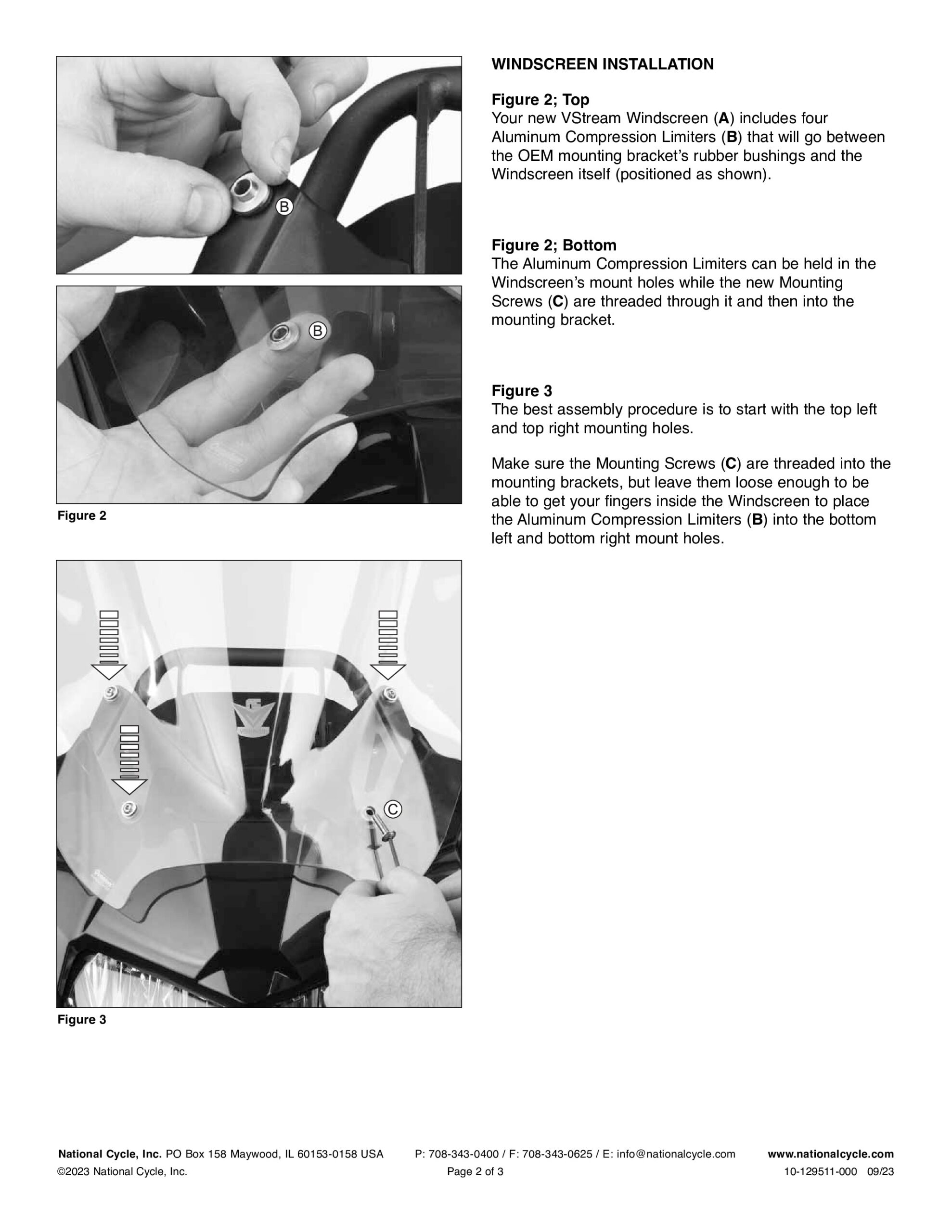 Clear VStream Tall Windscreen - Image 3