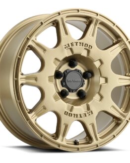 Method MR502 Gold 17x8 +38 Aluminum Wheel 5x4.5