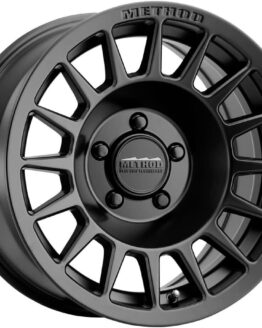 MR707 Bead Grip 17x8.5 / 38mm / 5x4.5 BP / 73mm CB / 6.24in BS MT Black Wheel