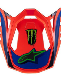 Alpinestars S-M10 Deegan Visor Orange/Purple/Pink Fluo