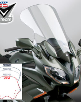 National Cycle VStream Touring Windscreen Clear Fits 2013-2023 FJR1300