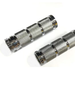 Retro Grips - Chrome
