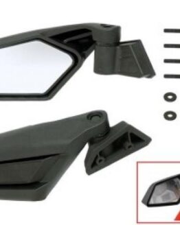 Bronco UTV Side View Mirror Pair with Hardware