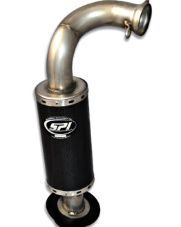Lightweight Carbon Silencer Snowmobile Muffler