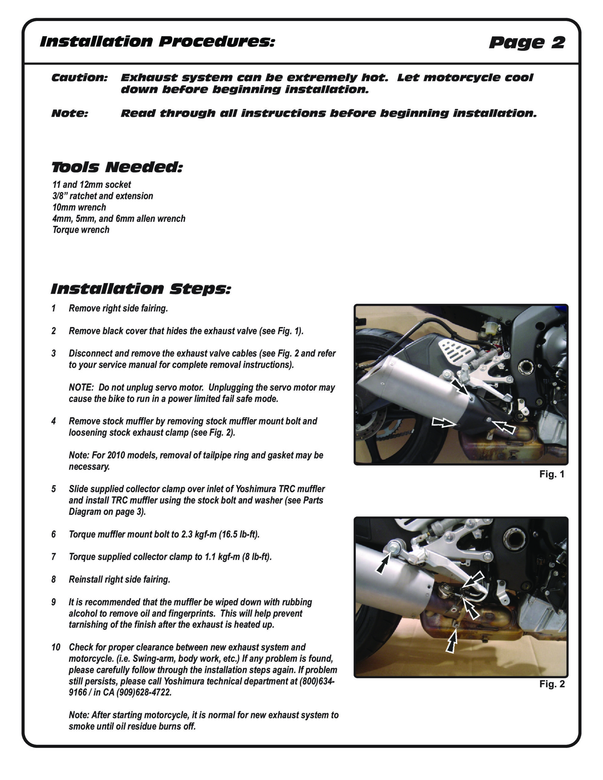 Yoshimura TRC Carbon Fiber Slip-On Exhaust Black Fits 06-18 Yamaha R6 - Image 6