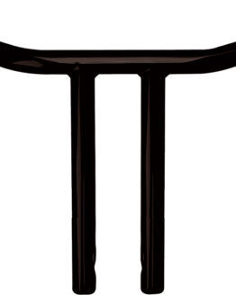 Wild 1 Chubby Psycho Drag Bar 12" T-Bar Black WO564B Handlebars