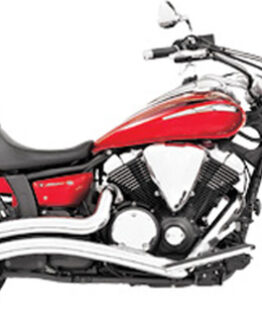 Sharp Curve Radius Chrome Full Exhaust