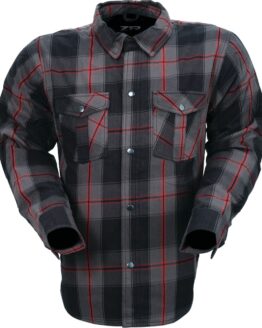 Z1R Ashwood Flannel Jacket Red 4XL - Men's