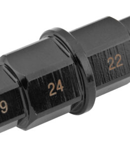 BikeMaster Universal 4-in-1 Hex Axle Tool 17 19 22 24mm