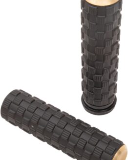 Arlen Ness Air Trax Grips Brass FBW