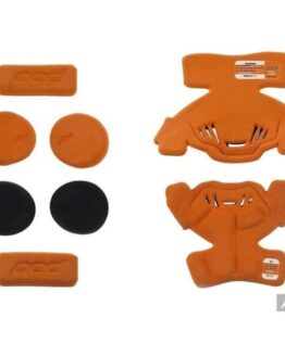 POD K1 Knee Brace Pad Set Orange Youth Medium Right