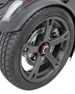 Show Chrome Black Axle Cap Set Fits Can-Am Ryker