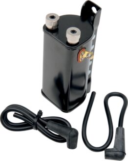 External Dual Fire Ignition Coil - Black