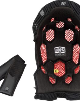 100% Aircraft 2 Bicycle Helmet Liner Black/Gray L/XL