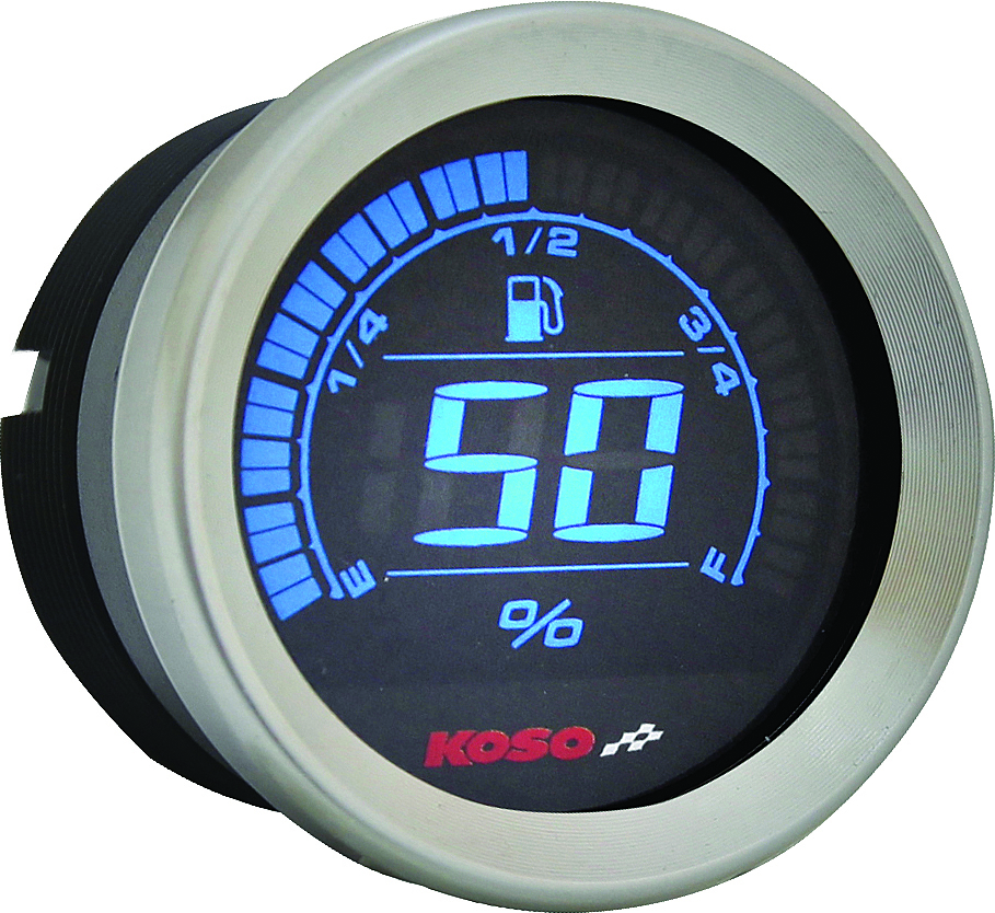 Digital Harley Gauge Cluster Silver - Image 3