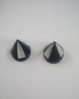 Yana Shiki Spiked Fork Caps - Black Fits ZX10R/ZX14, GSXR/Hayabusa