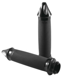 Superbike Custom Contour Grips - Spiked - Black