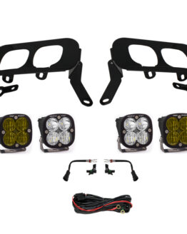 Baja Designs White Fog Pocket Kit - Amber Fits 2014-2015 Silverado 1500