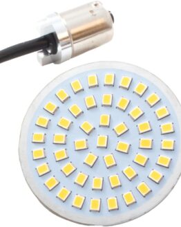 Letric Lighting Bullet Style LED Turn Signal Insert 1156 Amber