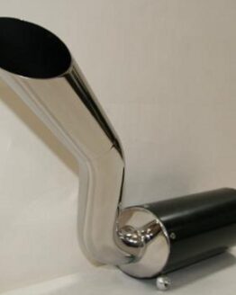 GP1 Polished Stainless Steel Slip On Exhaust
