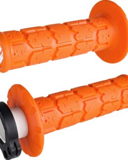 ODI V2 Rogue Lock-On Grips Orange 7/8" Bars Pair
