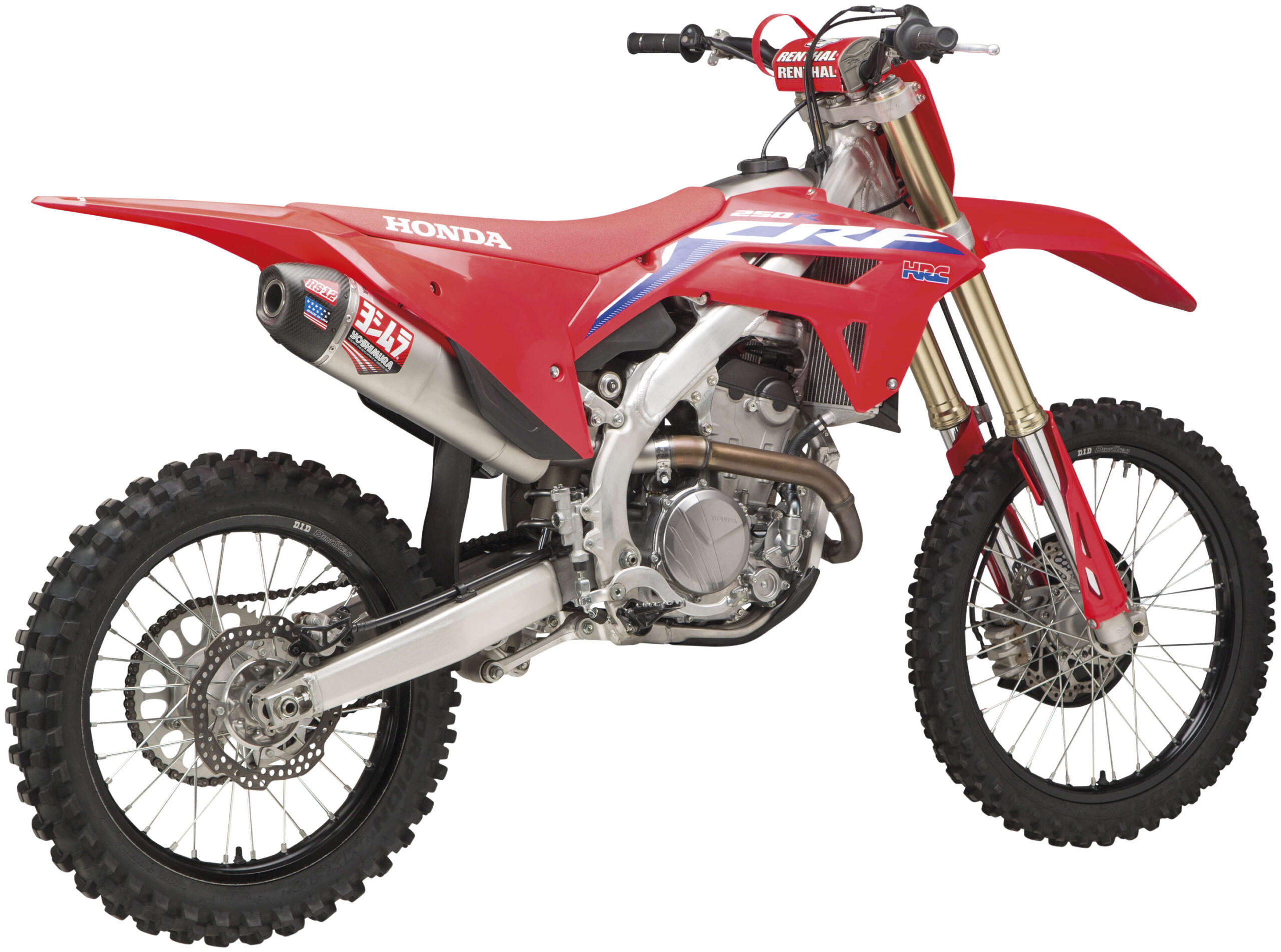 Yoshimura RS-12 Slip-On Exhaust Muffler Silver Fits 22-23 Honda CRF250R/RX - Image 3