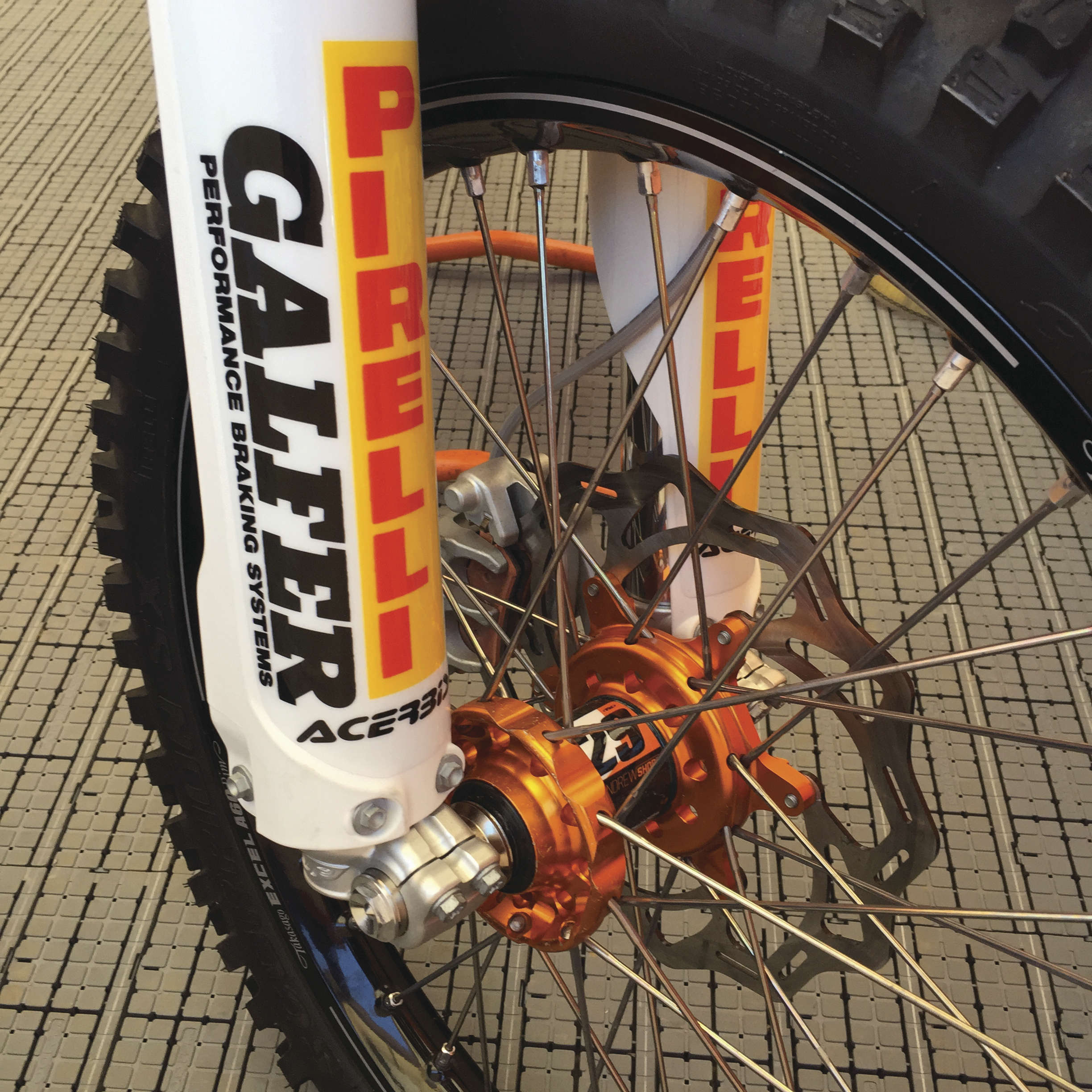 Oversize Wave Solid Brake Rotor Kit - Image 3