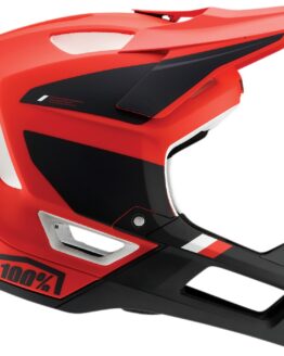 100% Trajecta Fidlock Cargo Full Face Bicycle Helmet Matte Red M