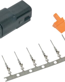 Namz DTM 6-Position Connector Receptacle Black MDR-6B