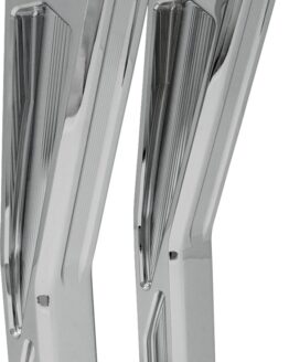 Kodlin USA Ascent Pro 10in Pullback Risers Chrome For Harley 3.5in On-Center
