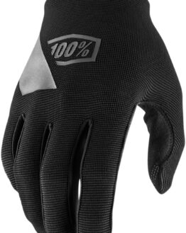100% Ridecamp Youth Glove Black Size M for Off-Road/ATV/Motocross