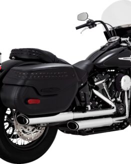 18-22 Harley Davidson Softail Heritage Twin Slash PCX Slip-On Exhaust - Chrome