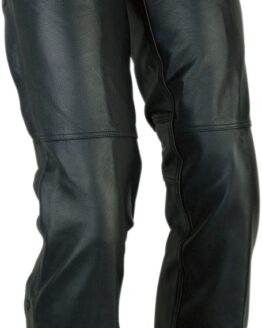 Z1R Sabot Chaps Black Large Men's