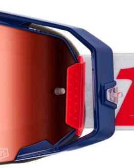 100 Percent Armatic Goggle Mirror Red Lens Offroad