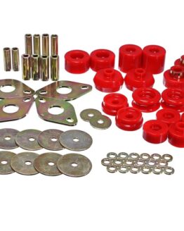 Red Body Mount Bushing Set Fits 00-02 Toyota 4Runner 2WD/4WD