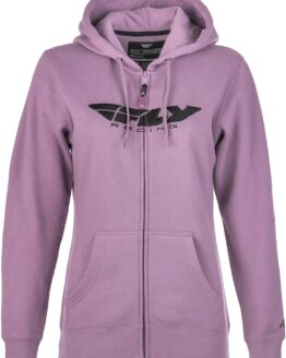 Fly Women's Corporate Zip Up Hoodie Mauve Medium
