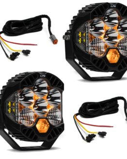 LED Light Kit LP6 w/Upfitter For Jeep JL/JT Rubicon Steel Bumper