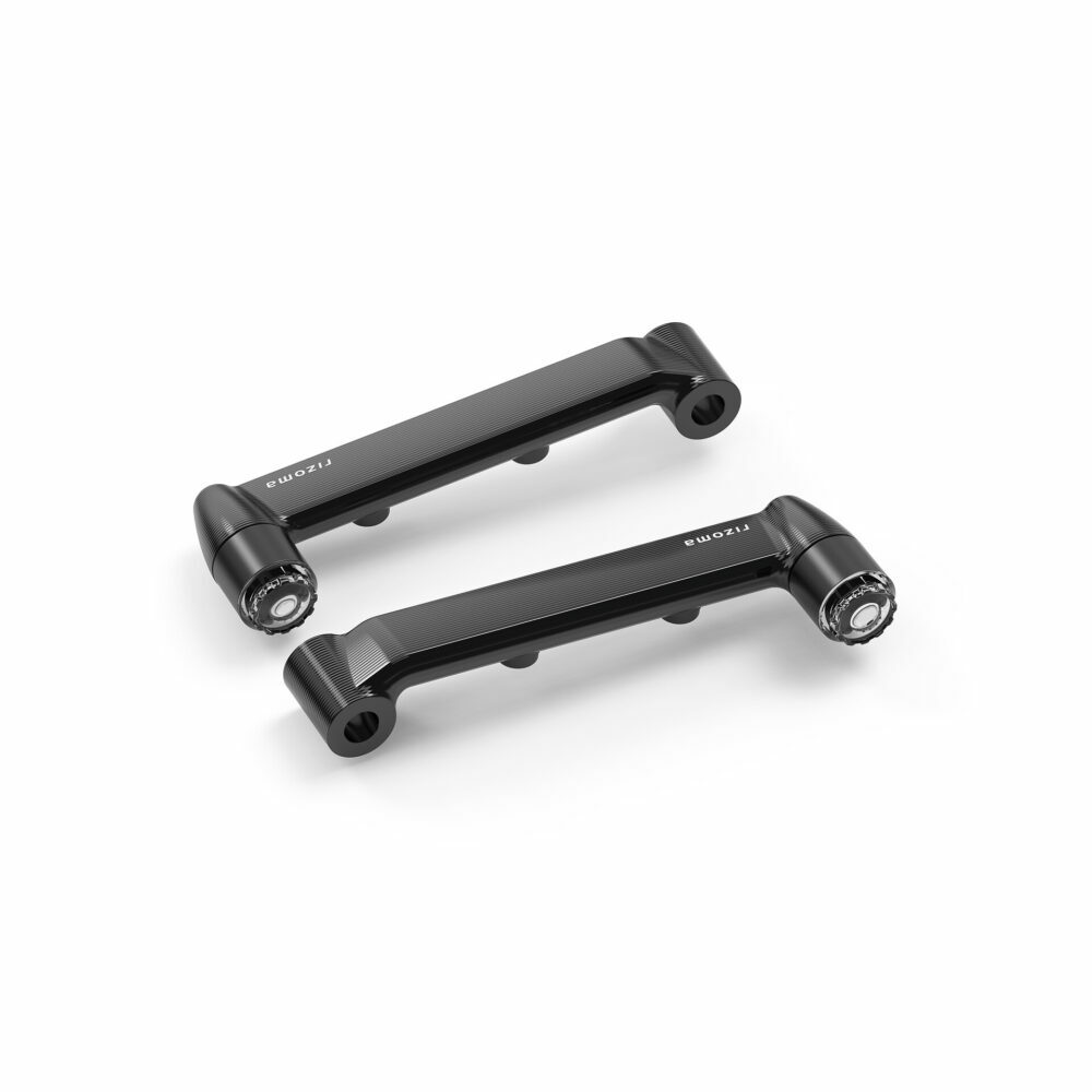 Rizoma Front Turn Signal Light Unit with Mount Black For Ducati Panigale V4 - Image 3